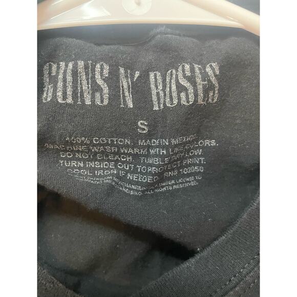 Guns N Roses Black Shirt S Vintage Retro GUC - Picture 2 of 6